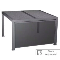 Promos Jardin Meubles Boutique 7 Store Semi-automatique Grand Modèle Pour Tonnelle Majaé Hespéride