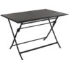 Table Alu Pliante Azua 4 Places Graphite Hespéride -Promos Jardin Meubles Boutique table aluminium azua 4 places graphite hesperide