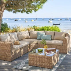 Table Basse Carrée Moorea Savana Hespéride -Promos Jardin Meubles Boutique table basse carree moorea savana hesperide 1 1