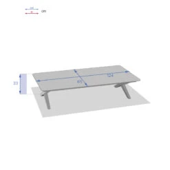 Table Basse Extérieure Embruns Praline Hespéride -Promos Jardin Meubles Boutique table basse exterieure embruns praline hesperide 2
