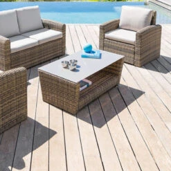 Table Basse Extérieure Polynésia Naturae Hespéride -Promos Jardin Meubles Boutique table basse exterieure polynesia naturae hesperide 1