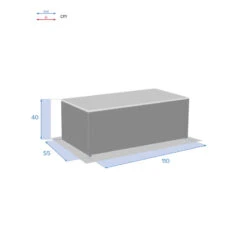 Table Basse Rectangulaire Mayari Terre D'ombre Hespéride 7 Table Basse Rectangulaire Mayari Terre D'ombre Hespéride -Promos Jardin Meubles Boutique table basse rectangulaire mayari terre d ombre hesperide 2