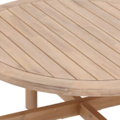 Table Basse Ronde D80 Acacia Deona Hespéride -Promos Jardin Meubles Boutique table basse ronde d80 acacia deona hesperide 1