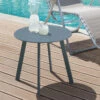 Table Basse Saona D 50 Cm Bleu Canard Hespéride -Promos Jardin Meubles Boutique table basse saona d 50 cm bleu canard hesperide
