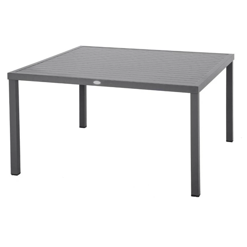 Table Carrée Fixe Piazza 8 P. Graphite Hespéride 4 Table Carrée Fixe Piazza 8 P. Graphite Hespéride – Image 2