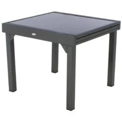 Table Piazza Extensible 8 Personnes Anthracite/graphite -Promos Jardin Meubles Boutique table piazza extensible 8 personnes anthracite graphite 2