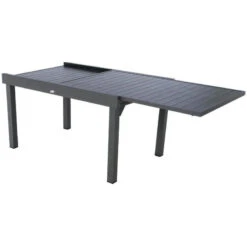 Table Rectangulaire Extensible Piazza 10 P. Graphite Hespéride -Promos Jardin Meubles Boutique table rectangulaire extensible piazza 10 personnes graphite hesperide 2