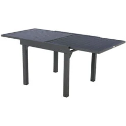 Table Rectangulaire Extensible Piazza 8 P. Graphite Hespéride -Promos Jardin Meubles Boutique table rectangulaire extensible piazza 8 personnes graphite hesperide 1