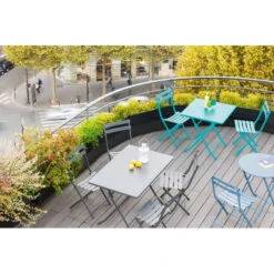 Table Rectangulaire Pliante Greensboro 4p Graphite Hespéride -Promos Jardin Meubles Boutique table rectangulaire greensboro 110x70cm graphite hesperide 3