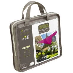 Toile Solaire 3x3x3m Curacao Taupe Hespéride -Promos Jardin Meubles Boutique toile solaire 3x3x3m luxe hesperide curacao taupe 3