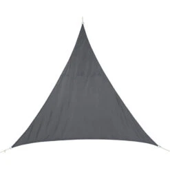 Toile Solaire 4x4x4m Curacao Gris Hespéride