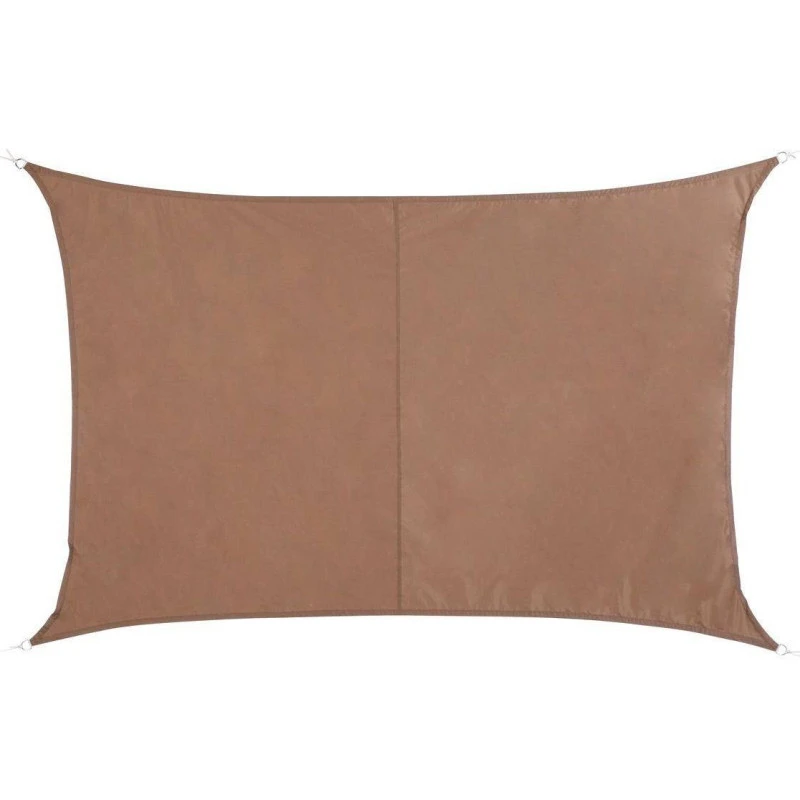 Toile Solaire 3x2m Curacao Taupe Hespéride 3 Toile Solaire 3x2m Curacao Taupe Hespéride
