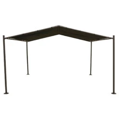 Tonnelle Certeli Carrée Forme Abri Coloris Graphite/ardoise 13 Tonnelle Certeli Carrée Forme Abri Coloris Graphite/ardoise -Promos Jardin Meubles Boutique tonnelle certeli carree forme abri coloris graphite ardoise 4