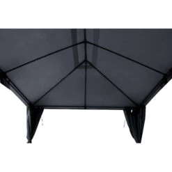 Tonnelle 3x4 M Santorini Gris Ardoise Hespéride -Promos Jardin Meubles Boutique tonnelle hesperide santorini gris 3