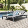 Transat Double Evasion Anthracite Et Graphite Hespéride 2 Transat Double Evasion Anthracite Et Graphite Hespéride -Promos Jardin Meubles Boutique transat double evasion anthracite et graphite hesperide
