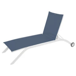 Transat Milenio Bleu Pétrole/blanc Hespéride 11 Transat Milenio Bleu Pétrole/blanc Hespéride -Promos Jardin Meubles Boutique transat milenio bleu petroleblanc hesperide 1 2