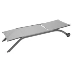 Transat Milenio Gris Galet Et Graphite Hespéride -Promos Jardin Meubles Boutique transat milenio gris galet graphite hesperide 4