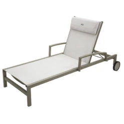 Transat Ocala Inclinable Noisette/tonka Hespéride -Promos Jardin Meubles Boutique transat ocala inclinable coloris noisette taupe hesperide 5