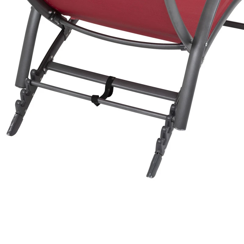 Transat Samba Pliable Grenade/graphite Hespéride 7 Transat Samba Pliable Grenade/graphite Hespéride – Image 5