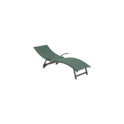 Transat Samba Pliable Vert Olive/graphite Hespéride -Promos Jardin Meubles Boutique transat samba pliable vert olivegraphite hesperide 2